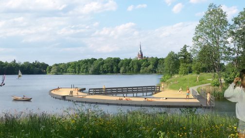 Burbulis taria keletą žodžių apie gražėjantį Lentvarį