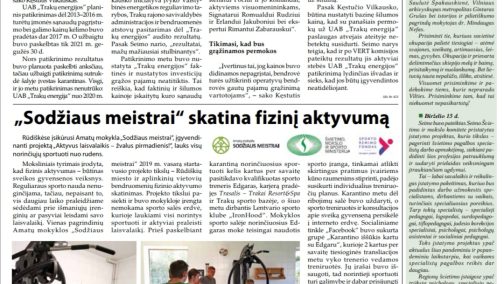 Burbulis apie dvi Trakų rajono politines personalijas