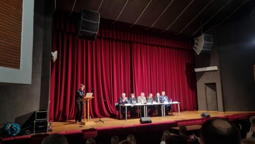 Burbulis kandidatų į merus debatuose išskyrė tik vieną ryškų favoritą