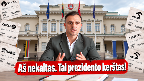 Trakų merą „čekučių“ skandale gina žinutės apie prezidento kerštą?
